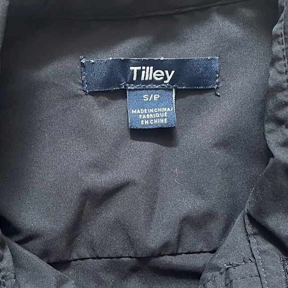 Tilley Men's Black Short Sleeve Shirt - Size Small - Picture 5 of 7